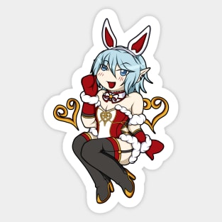 Bunny Haurchefant Sticker